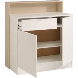 KEY - Meuble multifonctions - Module cuisine 2 portes 1 tiroir / Bar /