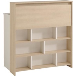 KEY - Meuble multifonctions - Module cuisine 2 portes 1 tiroir / Bar /