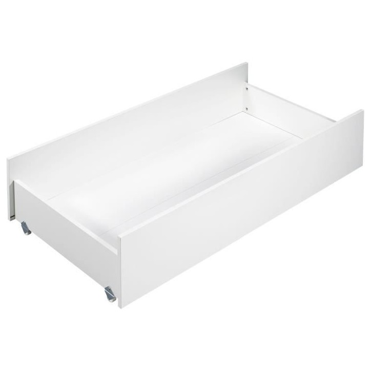 SAUTHON ELOI Lit Combiné 3 en 1 Évolutif 60 x 120 en 90x190 cm - Blanc