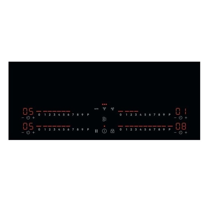 Plaque de cuisson aspirante a induction - ELECTROLUX - 4 foyers - 78 x 52 cm - KCC83443 Plaque de cuisson aspirante a induction - ELECTROLUX - 4 foyers - 78 x 52 cm - KCC83443