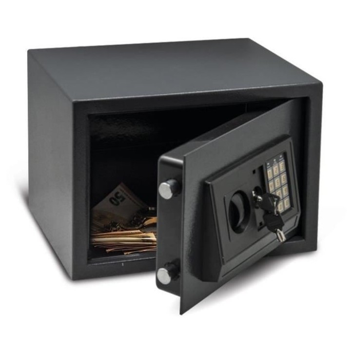 Coffre fort électronique - Work Men Security - CFE253525 - Dimensions extérieur 25 x 35 x 25 cm Coffre fort électronique - Work Men Security - CFE253525 - Dimensions extérieur 25 x 35 x 25 cm