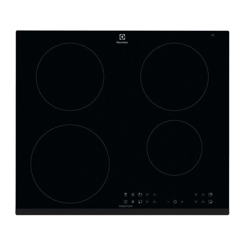 Plaque de cuisson a induction - ELECTROLUX - 4 foyers - 59 x 52 cm - L Plaque de cuisson a induction - ELECTROLUX - 4 foyers - 59 x 52 cm - L