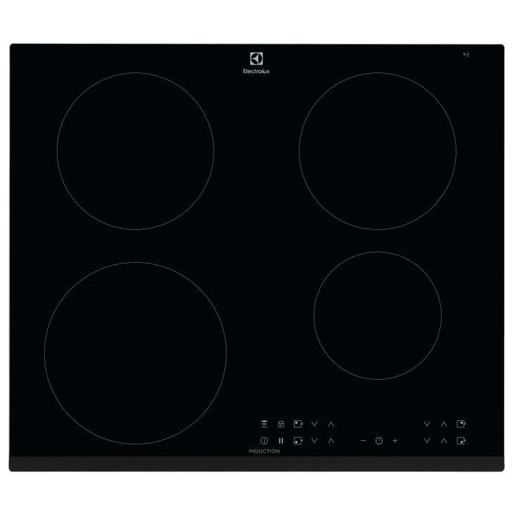 Plaque de cuisson a induction - ELECTROLUX - 4 foyers - 59 x 52 cm - LIR60430