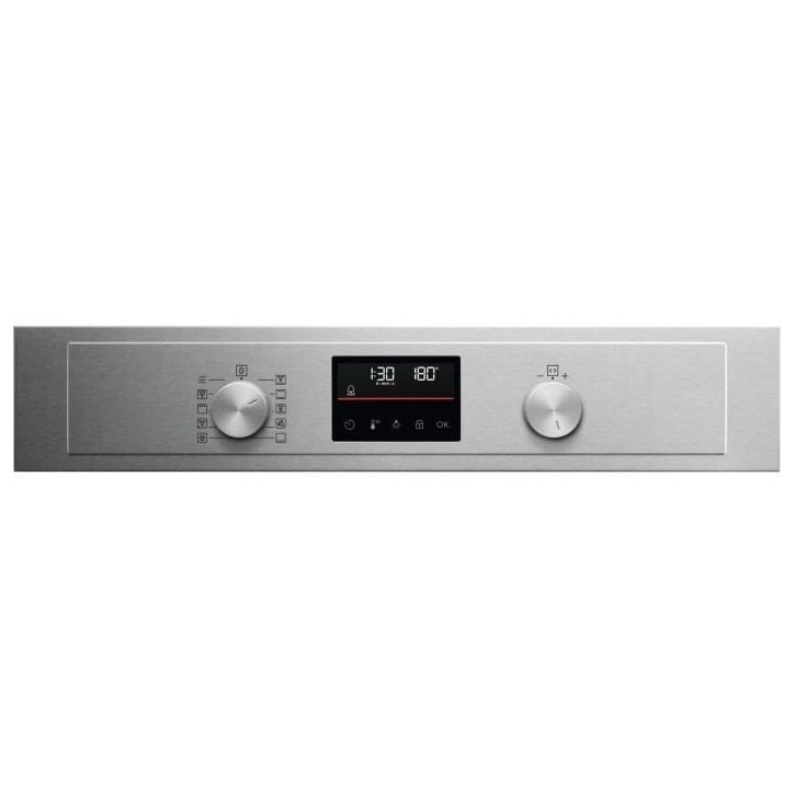 Four encastrable multifonction pyrolyse - ELECTROLUX - COH4P06BX3 - Inox - Anti-trace - Porte froide - 25 programmes de cuisson Four encastrable multifonction pyrolyse - ELECTROLUX - COH4P06BX3 - Inox - Anti-trace - Porte froide - 25 programmes de cuisson