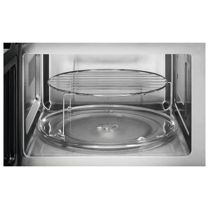 Micro-ondes encastrable - ELECTROLUX - CMS4253TMX - Inox anti-trace - 23l - Grill - H 388 x L 595 x P 400 mm Micro-ondes encastrable - ELECTROLUX - CMS4253TMX - Inox anti-trace - 23l - Grill - H 388 x L 595 x P 400 mm