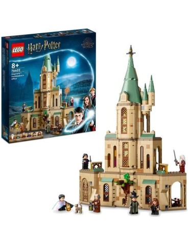 LEGO 76402 Harry Potter Poudlard : le Bureau de Dumbledore, Jouet de Château, Choixpeau et l'Épée de Gryffondor, Enfants 8 An