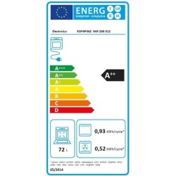 Four encastrable - Pyrolyse - Chaleur tournante pulsée - ELECTROLUX E