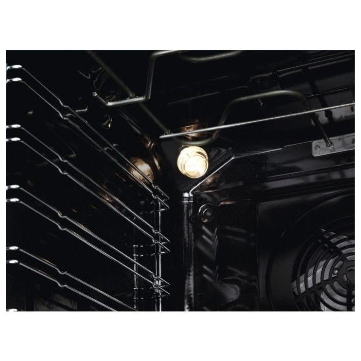 Four encastrable - Pyrolyse - Chaleur tournante pulsée - ELECTROLUX EOF6P46Z - Porte froide - 45 recettes pré-programmées Four encastrable - Pyrolyse - Chaleur tournante pulsée - ELECTROLUX EOF6P46Z - Porte froide - 45 recettes pré-programmées