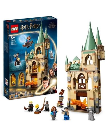 LEGO Harry Potter 76413 Poudlard : la Salle sur Demande, Jouet Château avec Figurine Serpent de Feu