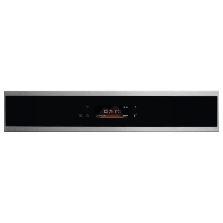 Four Pyrolyse - Chaleur tournante pulsée - ELECTROLUX EOF8P08X - 99 recettes automatiques - Interface tactile - Porte froide Four Pyrolyse - Chaleur tournante pulsée - ELECTROLUX EOF8P08X - 99 recettes automatiques - Interface tactile - Porte froide