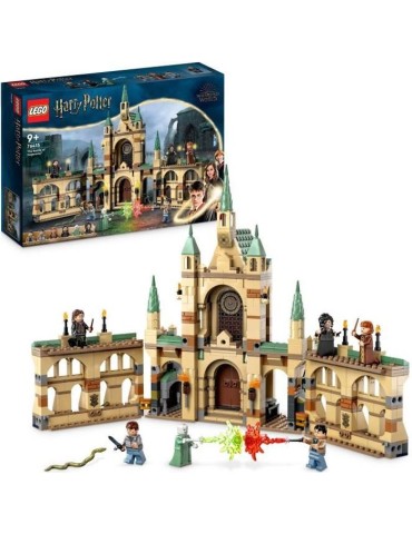 LEGO Harry Potter 76415 La Bataille de Poudlard, Jouet de Château avec Minifigurine Voldemort