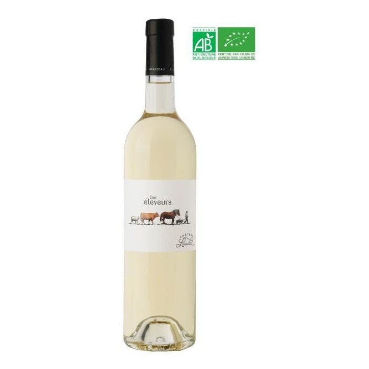 Château Lauduc Les éleveurs 2024 Entre-deux-mers - Vin Blanc de Bordeaux - Bio