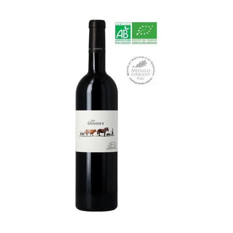 Château Lauduc Les éleveurs 2022 Bordeaux - Vin rouge de Bordeaux -