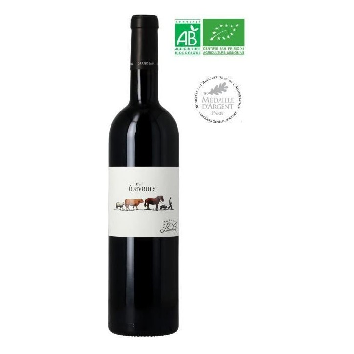 Château Lauduc Les éleveurs 2022 Bordeaux - Vin rouge de Bordeaux - Bio