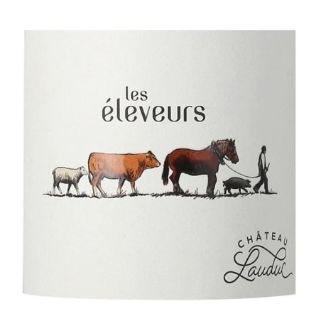 Château Lauduc Les éleveurs 2022 Bordeaux - Vin rouge de Bordeaux - Bio