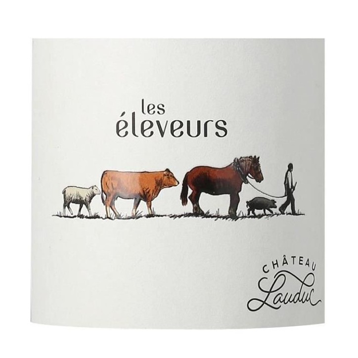 Château Lauduc Les éleveurs 2022 Bordeaux - Vin rouge de Bordeaux - Bio
