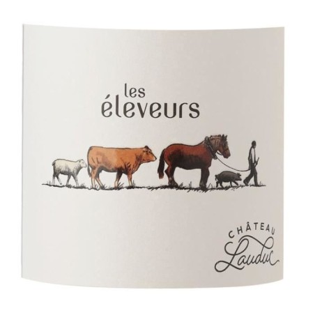 Château Lauduc Les éleveurs 2024 Bordeaux - Vin rosé de Bordeaux - Bio
