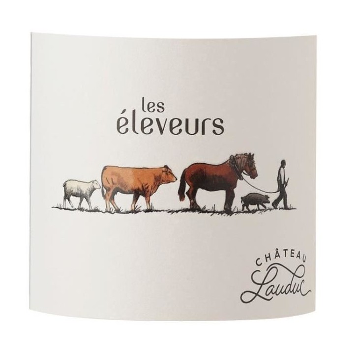 Château Lauduc Les éleveurs 2024 Bordeaux - Vin rosé de Bordeaux - Bio