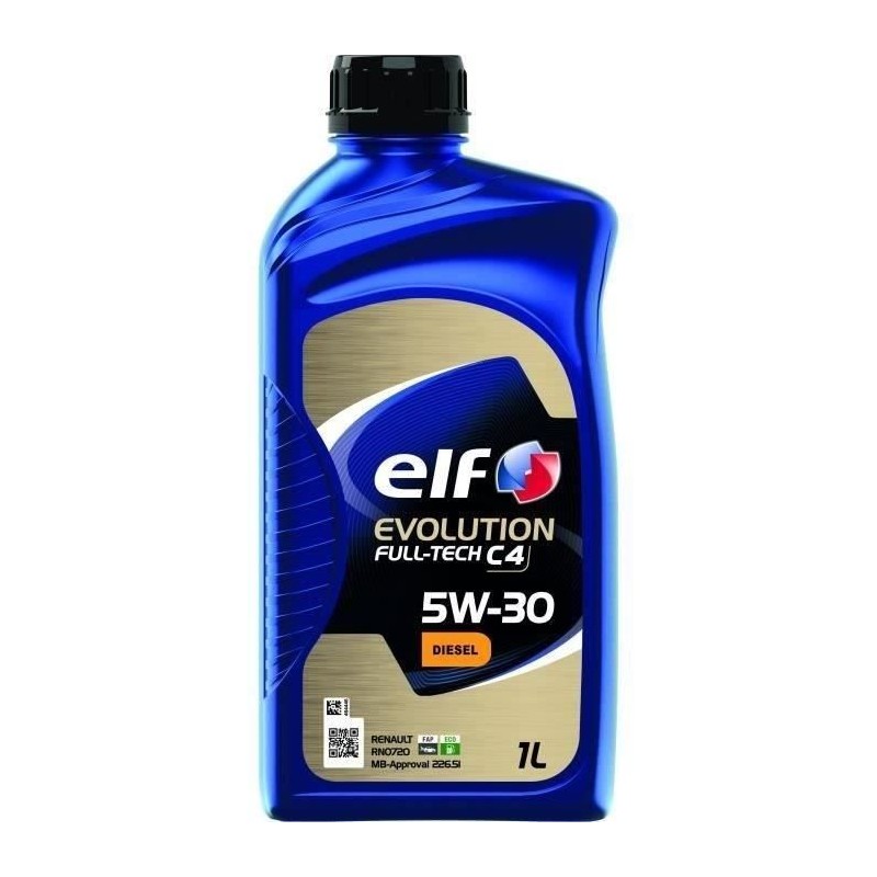 ELF HUILE MOTEUR 1L EVOLUTION FULLTECH C4 5W30 ELF HUILE MOTEUR 1L EVOLUTION FULLTECH C4 5W30