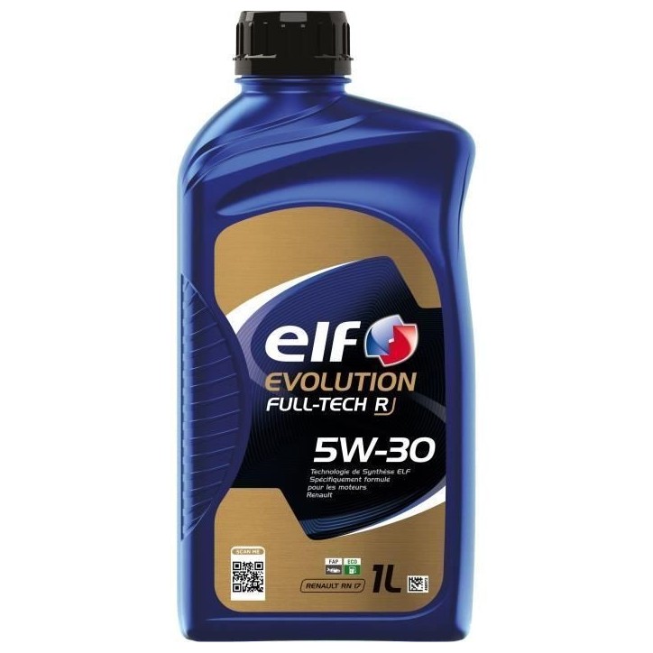 Huile moteur - ELF - Evolution FULL-TECH R 5W-30 - 1L Huile moteur - ELF - Evolution FULL-TECH R 5W-30 - 1L