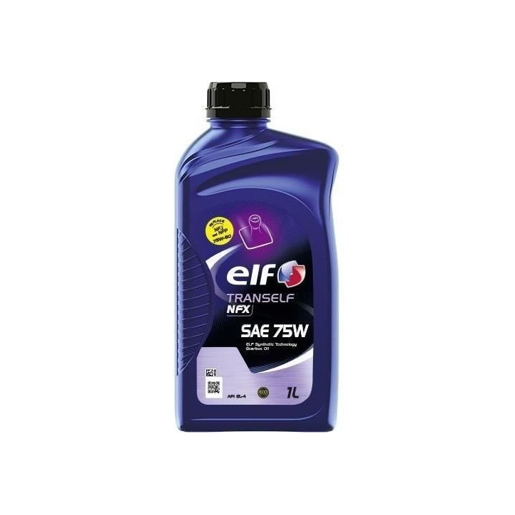 Huile de transmission - ELF - Tranself NFX SAE 75W - 1L Huile de transmission - ELF - Tranself NFX SAE 75W - 1L