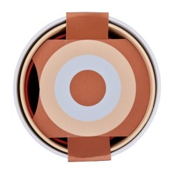 ELHO Pots de fleur Lex Pott - Set 14 cm - Bleu Rose Orange - L 14 x W