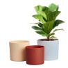 ELHO Pots de fleur Lex Pott - Set 14 cm - Bleu Rose Orange - L 14 x W