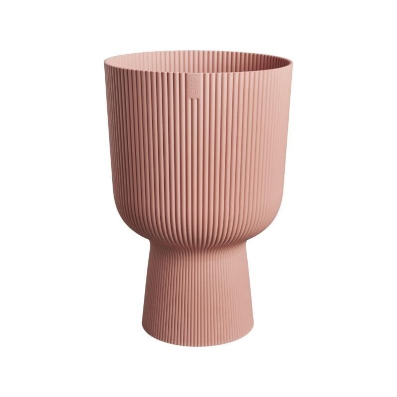 ELHO Pot de fleur Vibes Fold Coupe - Rose - Ø 29.5 x H 45 cm - Intér ELHO Pot de fleur Vibes Fold Coupe - Rose - Ø 29.5 x H 45 cm - Intér