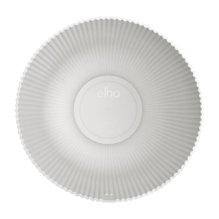 ELHO Pot de fleur Vibes Fold Coupe - Blanc - Ø 29.5 x H 45 cm - Intérieur - 100% recyclé