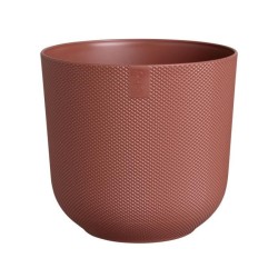 ELHO Pot de fleur Jazz Rond - Rouge - Ø 26 x H 24 cm - Intérieur - 1