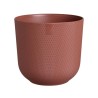 ELHO Pot de fleur Jazz Rond - Rouge - Ø 26 x H 24 cm - Intérieur - 1