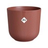 ELHO Pot de fleur Jazz Rond - Rouge - Ø 26 x H 24 cm - Intérieur - 1