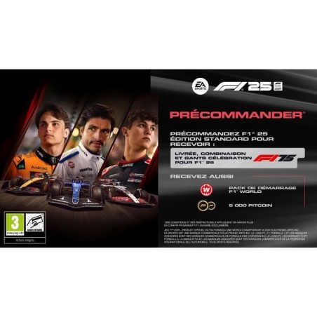 F1 25 - Jeu PS5