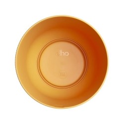 ELHO Pot de fleur Jazz Rond - Jaune - Ø 34.5 x H 32 cm - Intérieur -