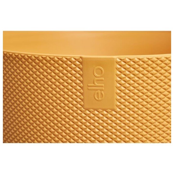 ELHO Pot de fleur Jazz Rond - Jaune - Ø 34.5 x H 32 cm - Intérieur - 100% recyclé ELHO Pot de fleur Jazz Rond - Jaune - Ø 34.5 x H 32 cm - Intérieur - 100% recyclé