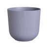 ELHO Pot de fleur Jazz Rond - Violet - Ø 34.5 x H 32 cm - Intérieur