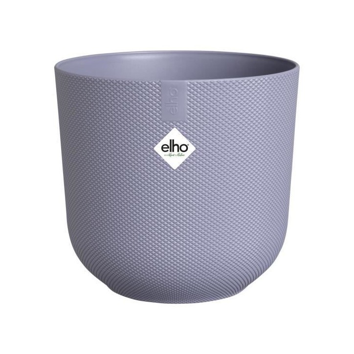 ELHO Pot de fleur Jazz Rond - Violet - Ø 34.5 x H 32 cm - Intérieur - 100% recyclé ELHO Pot de fleur Jazz Rond - Violet - Ø 34.5 x H 32 cm - Intérieur - 100% recyclé