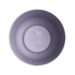 ELHO Pot de fleur Jazz Rond - Violet - Ø 34.5 x H 32 cm - Intérieur