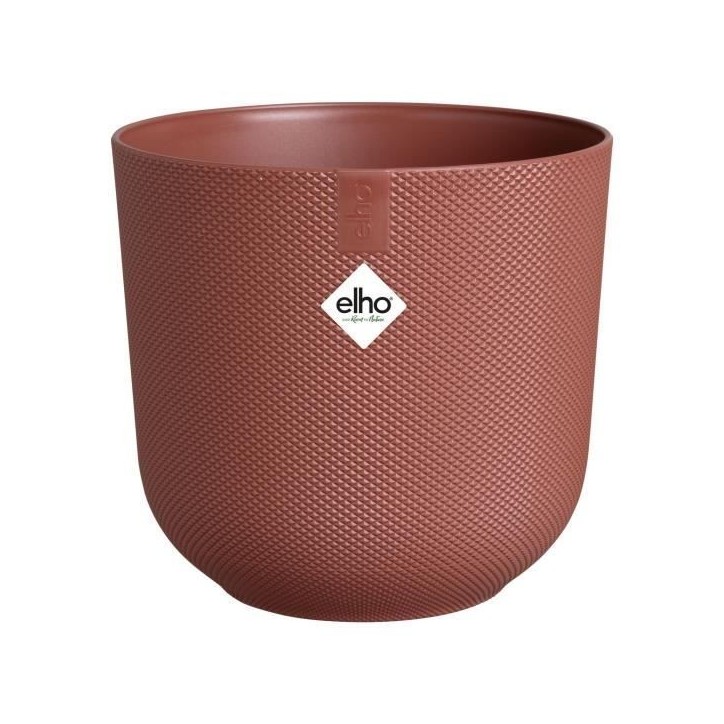 ELHO Pot de fleur Jazz Rond - Rouge - Ø 34.5 x H 32 cm - Intérieur - 100% recyclé ELHO Pot de fleur Jazz Rond - Rouge - Ø 34.5 x H 32 cm - Intérieur - 100% recyclé