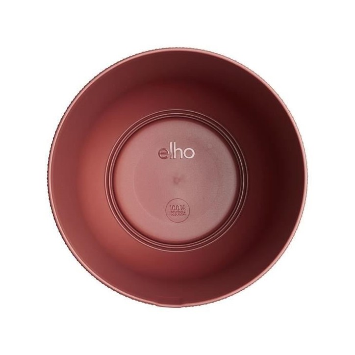 ELHO Pot de fleur Jazz Rond - Rouge - Ø 34.5 x H 32 cm - Intérieur - 100% recyclé ELHO Pot de fleur Jazz Rond - Rouge - Ø 34.5 x H 32 cm - Intérieur - 100% recyclé