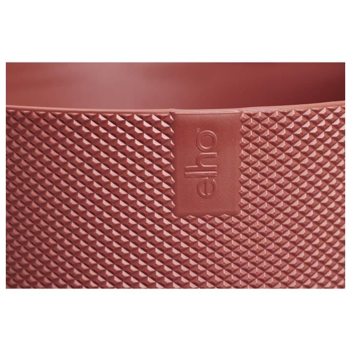 ELHO Pot de fleur Jazz Rond - Rouge - Ø 34.5 x H 32 cm - Intérieur - 100% recyclé ELHO Pot de fleur Jazz Rond - Rouge - Ø 34.5 x H 32 cm - Intérieur - 100% recyclé
