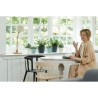 ELHO Pot de fleur BRUSSELS rond - Ø 29.5 x H 27.1 cm - Blanc