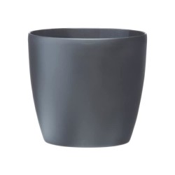 ELHO Pot de fleurs rond Brussels avec roues - Ø 39 x H 37 cm - Intér
