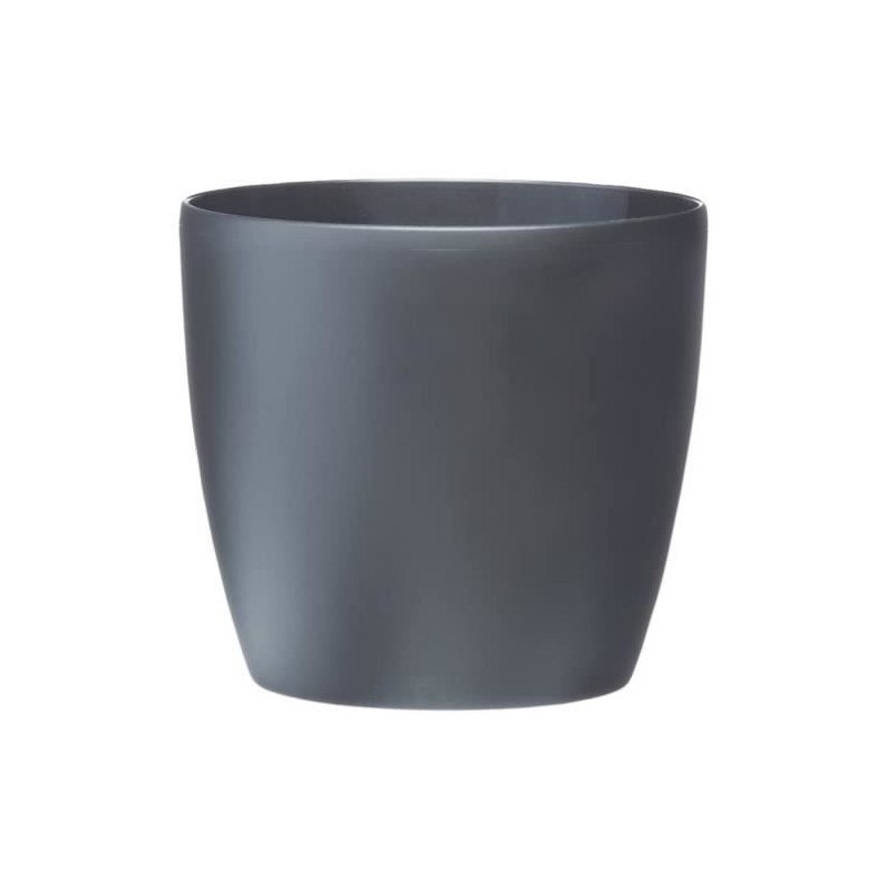 ELHO Pot de fleurs rond Brussels avec roues - Ø 39 x H 37 cm - Intér