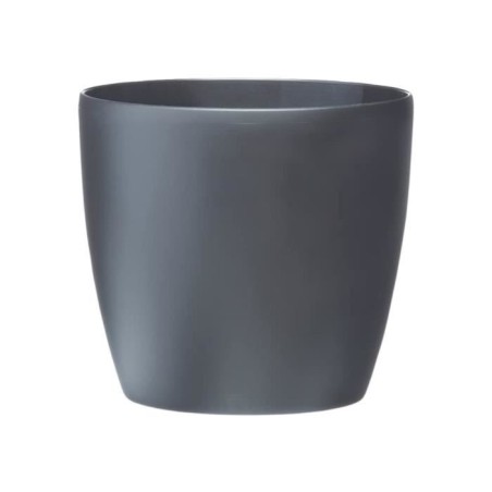 ELHO Pot de fleurs rond Brussels avec roues - Ø 39 x H 37 cm - Intér