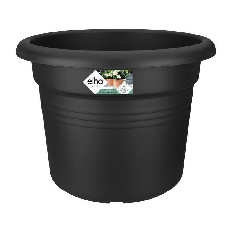 ELHO Pot de fleurs Rond GREEN BASICS - Plastique - Ø43,8 x H33,8 cm - ELHO Pot de fleurs Rond GREEN BASICS - Plastique - Ø43,8 x H33,8 cm -