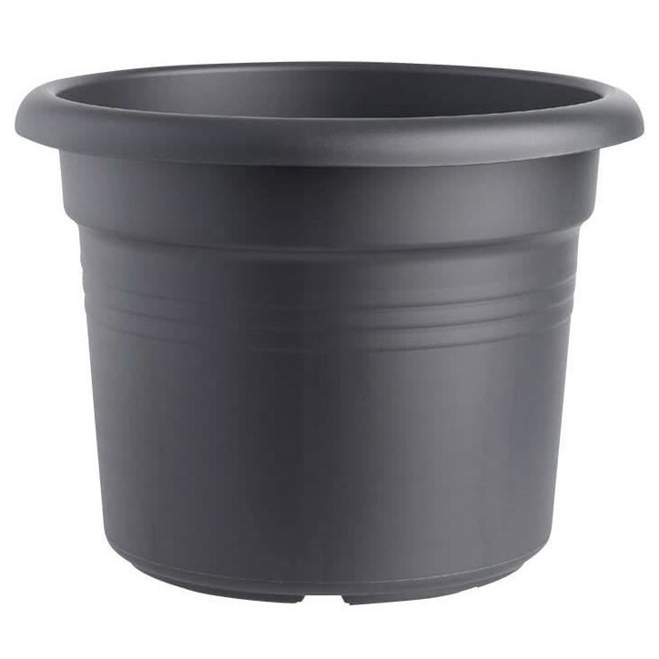 ELHO Pot de fleurs Rond GREEN BASICS - Plastique - Ø43,8 x H33,8 cm - Terre cuite doux
