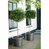 ELHO Pot de fleurs Rond GREEN BASICS - Plastique - Ø43,8 x H33,8 cm -