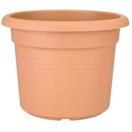 ELHO Pot de fleurs Green Basics cilinder - Ø 43,8 x H 33,8cm - Terre cuite doux