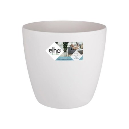 ELHO Pot de fleurs rond Brussels avec roues - Ø 47 x H 44 cm - Intér